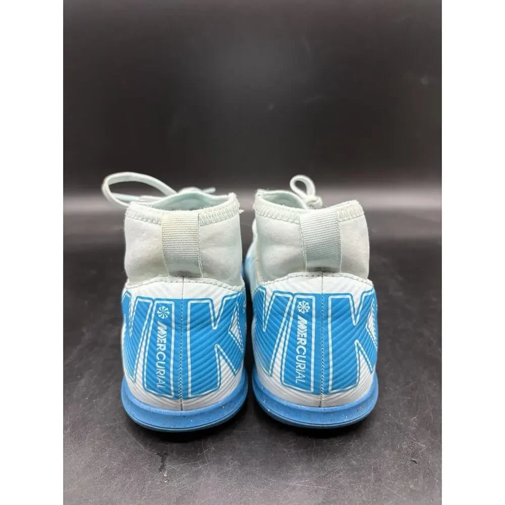 Nike Zoom Mercurial Vapor Pro Turf ‘Glacier Blue’ Kids Size 3Y FQ8320 400